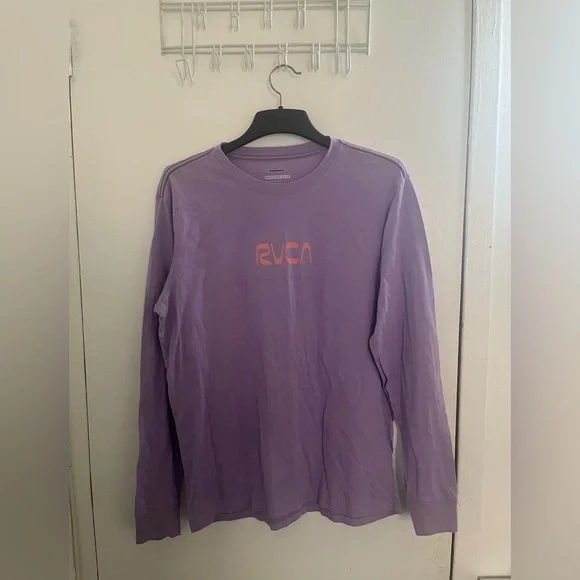 RVCA Lavender Standard Wash Shirt - Picture 2 of 5